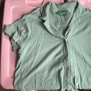 Big Bud Press Honeycomb Pantry Button Up Short Sleeve